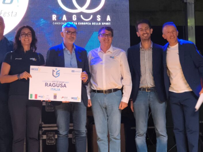 13.10.2025 Ragusa sarà Città Europea dello Sport 2027